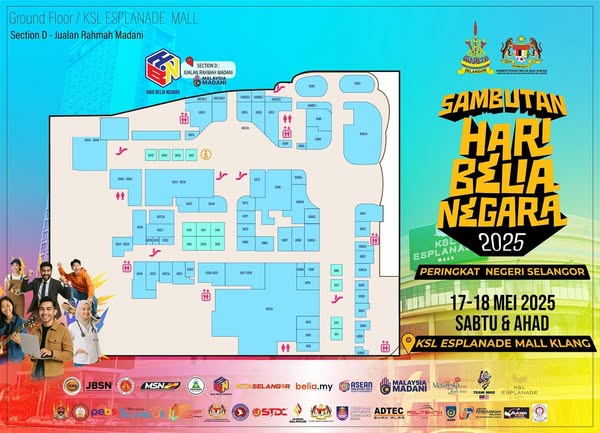 LAYOUT SAMBUTAN HARI BELIA NEGARA PERINGKAT NEGERI SELANGOR TAHUN 2025