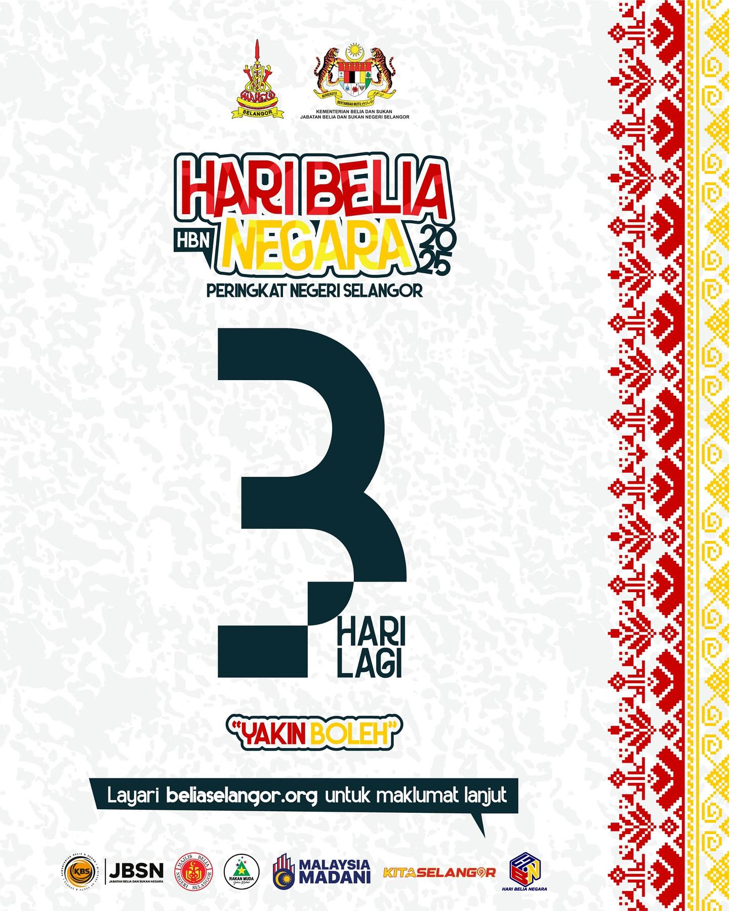 3 HARI LAGI