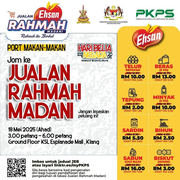 JUALAN RAHMAH MADANI  @KSL Esplanade Mall