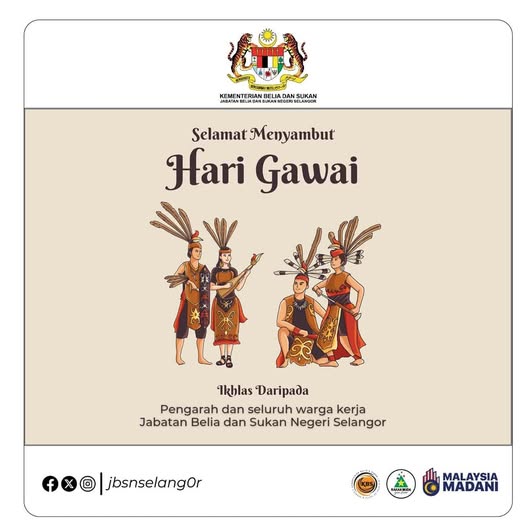 SELAMAT MENYAMBUT HARI GAWAI