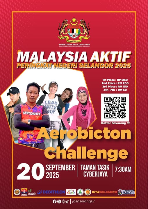 AEROBICTON CHALLENGE @ MALAYSIA AKTIF SELANGOR 2025