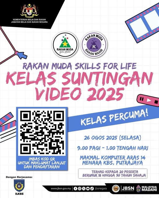 RAKAN MUDA SKILLS FOR LIFE: SUNTINGAN VIDEO