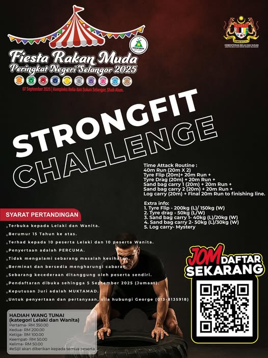 STRONG FIT CHALLENGE @ FIESTA RAKAN MUDA NEGERI SELANGOR
