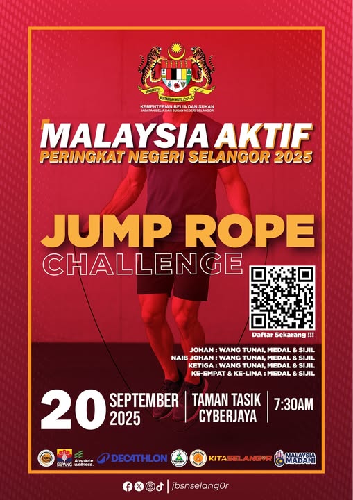 JUMP ROPE CHALLENGE @ MALAYSIA AKTIF SELANGOR 2025