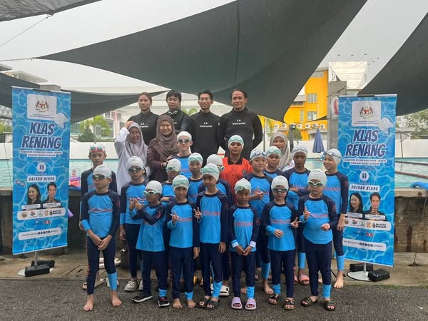 KEMAHIRAN LATIHAN ASAS SUKAN (KLAS) RENANG FASA 2 2025 BAGI DAERAH KLANG (Kategori Kanak-Kanak daripada Golongan Keluarga B40)