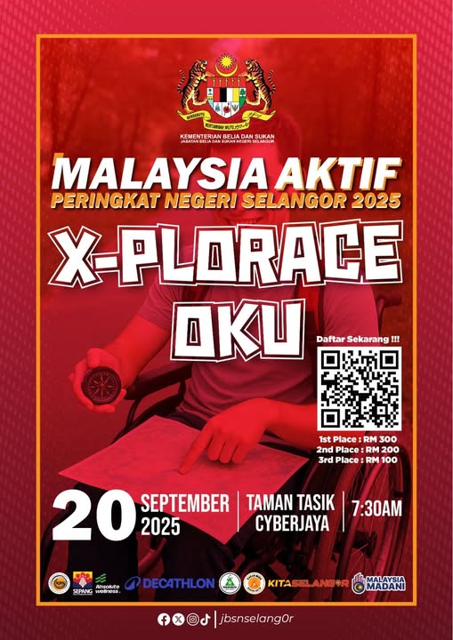 X-PLORACE OKU @ MALAYSIA AKTIF SELANGOR 2025