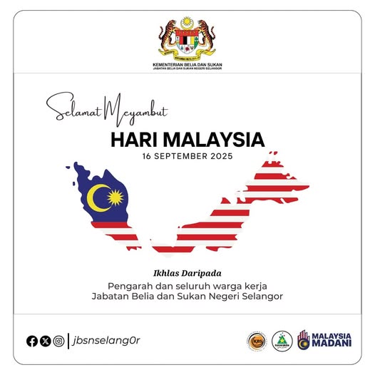 SELAMAT MENYAMBUT HARI MALAYSIA