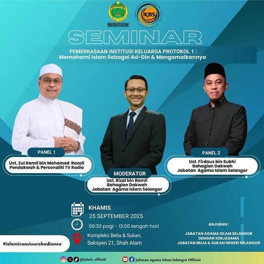 SEMINAR PEMERKASAAN INSTITUSI KELUARGA