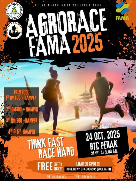 AGRORACE FAMA 2025 SEMPENA SAMBUTAN ULANG TAHUN FAMA KE-60