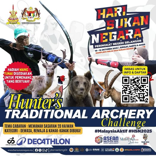 HUNTER’S TRADITIONAL ARCHERY CHALLENGE @HSN2025 SELANGOR