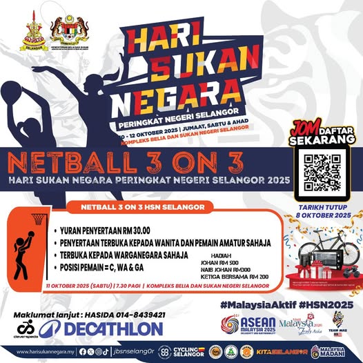 NETBALL 3 ON 3 @HSN2025 SELANGOR