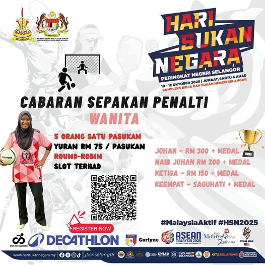 CABARAN SEPAKAN PENALTI WANITA