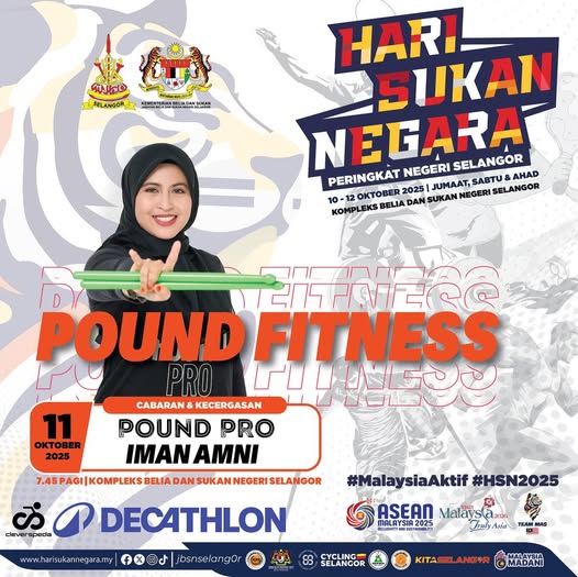 POUND FITNESS @HSN2025 SELANGOR ⚡️⚡️