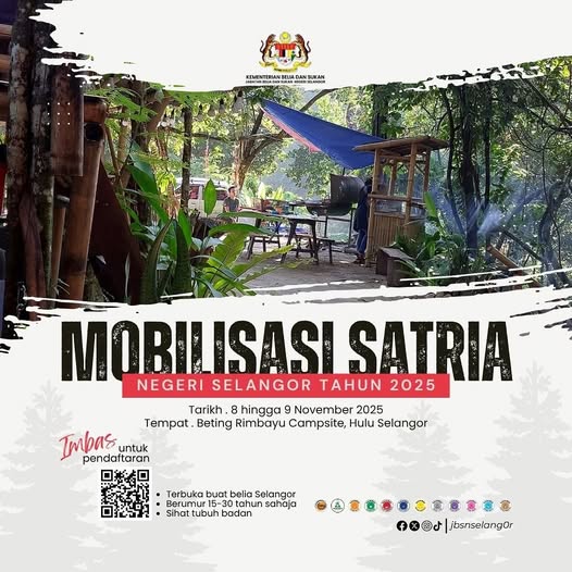 PENYERTAAN DIBUKA KEPADA SATRIA SELANGOR