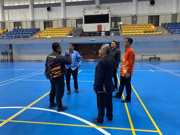 LAWATAN TAPAK PROJEK MENAIK TARAF KOMPLEKS BELIA DAN SUKAN (KOMBES) NEGERI SELANGOR