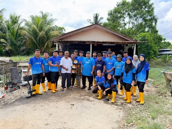 BANTUAN PASCA BENCANA SERVE BERSAMA SUKARELAWAN RAKAN MUDA