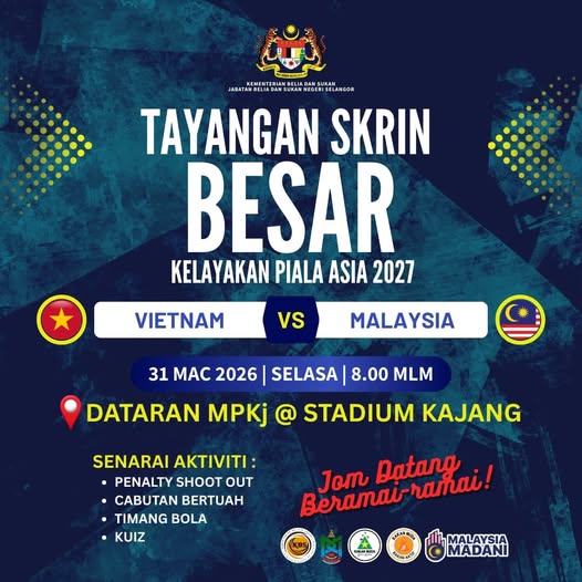 AYUH EKOR HARIMAU MALAYA…RAMAI-RAMAI TURUN PADANG!