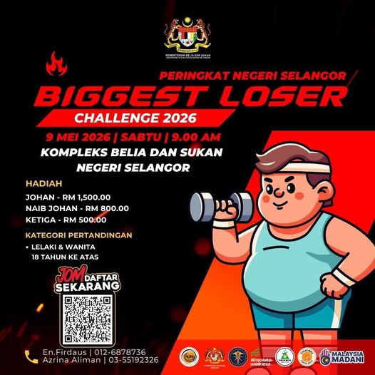 BIGGEST LOSER CHALLENGE 2026 @SELANGOR