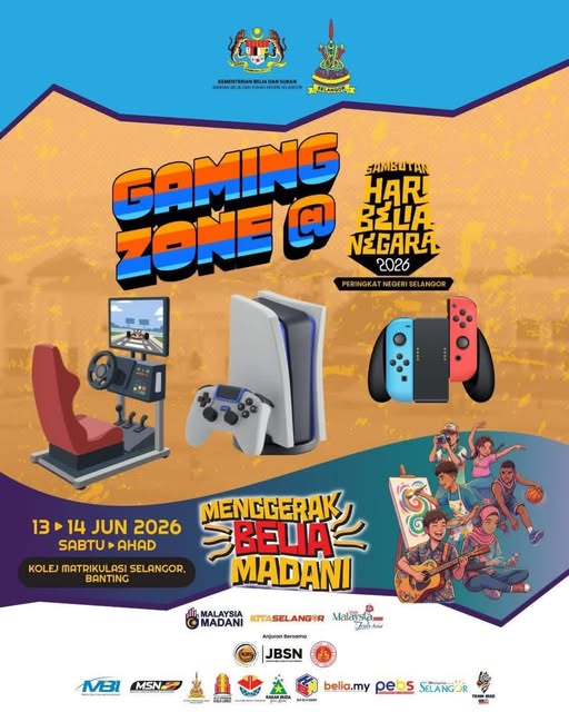 GAMING ZONE @ HARI BELIA NEGARA SELANGOR 2026