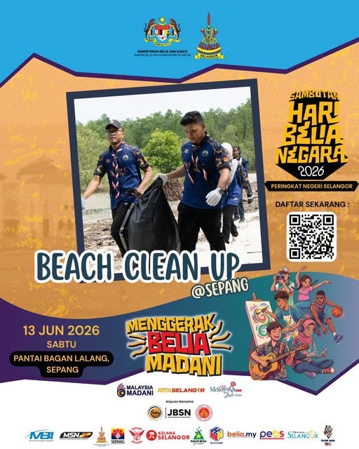 BEACH CLEAN UP @ SEPANG 2026 🌊