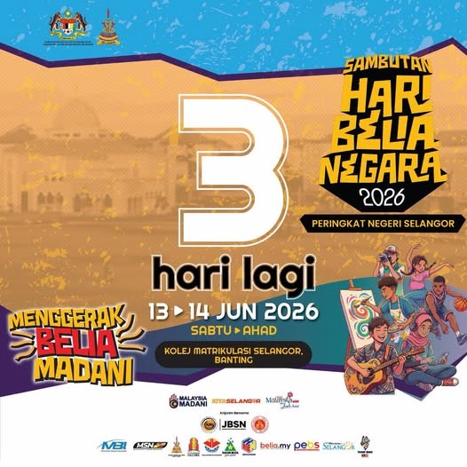 “COUNTDOWN” HBN2026 NEGERI SELANGOR ⏰ 