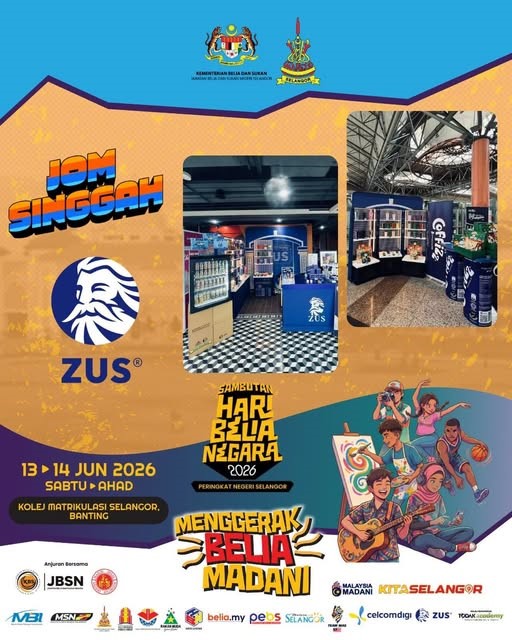 JOM SINGGAH BOOTH ZUS