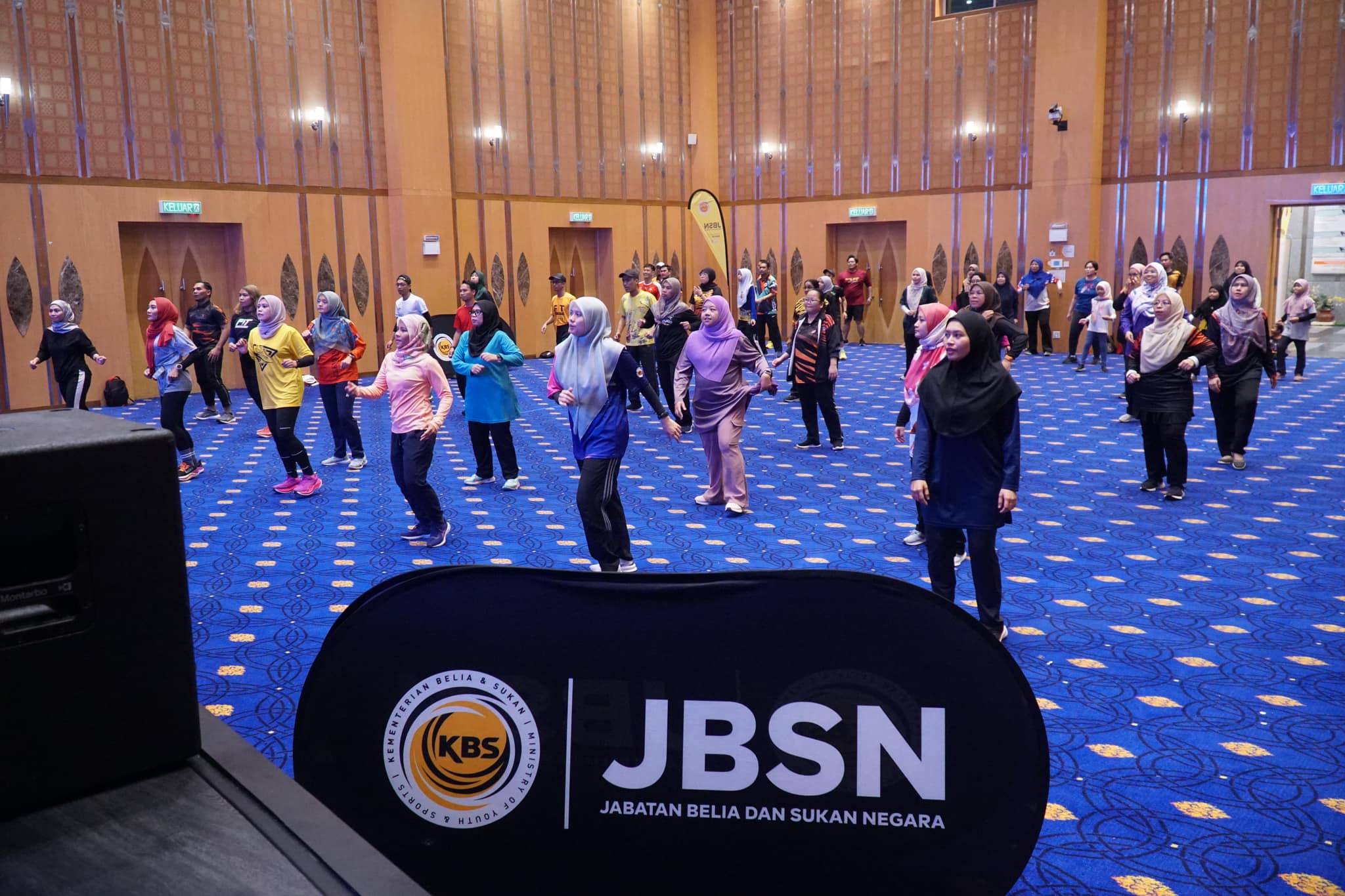 Aktiviti Senamrobik Buka Tirai Fit Malaysia @ Putrajaya 2025! 