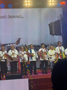 PEJABAT BELIA DAN SUKAN BAHAGIAN SRI AMAN HADIR KE MAJLIS PERASMIAN PROGRAM SARAWAKKU SAYANG BAHAGIAN SRI AMAN