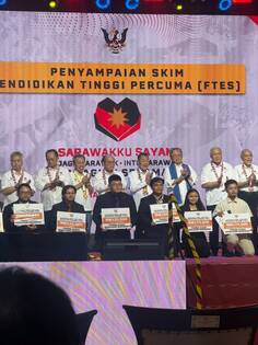PEJABAT BELIA DAN SUKAN BAHAGIAN SRI AMAN HADIR KE MAJLIS PERASMIAN PROGRAM SARAWAKKU SAYANG BAHAGIAN SRI AMAN