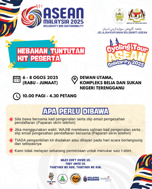 HEBAHAN TUNTUTAN KIT PESERTA
