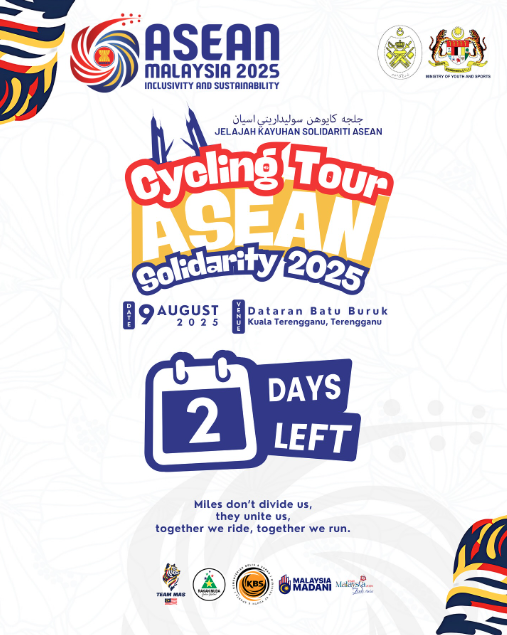 2 HARI LAGI SEBELUM CYCLING TOUR ASEAN SOLIDARITY 2025 BERMULA!
