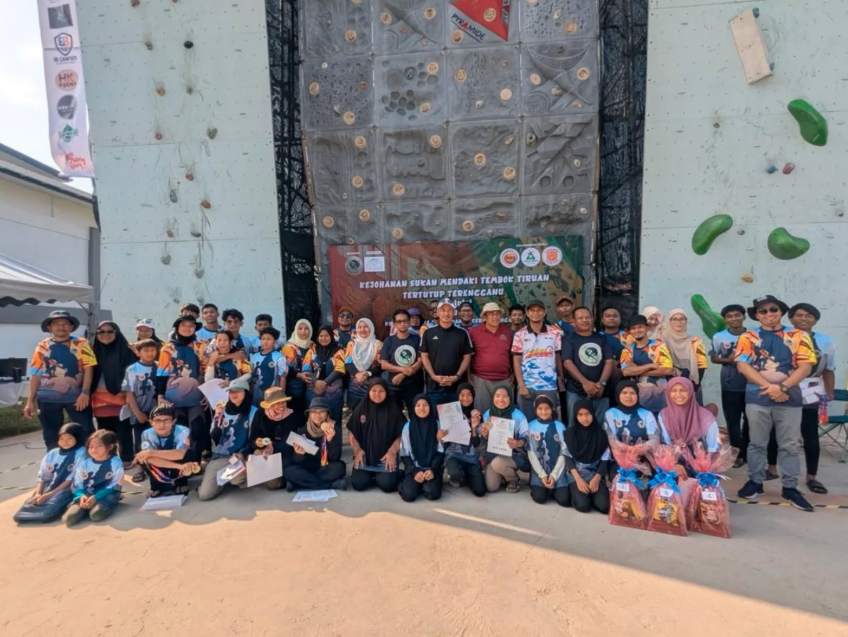 KEJOHANAN SUKAN MENDAKI TEMBOK TIRUAN TERTUTUP TERENGGANU 2025