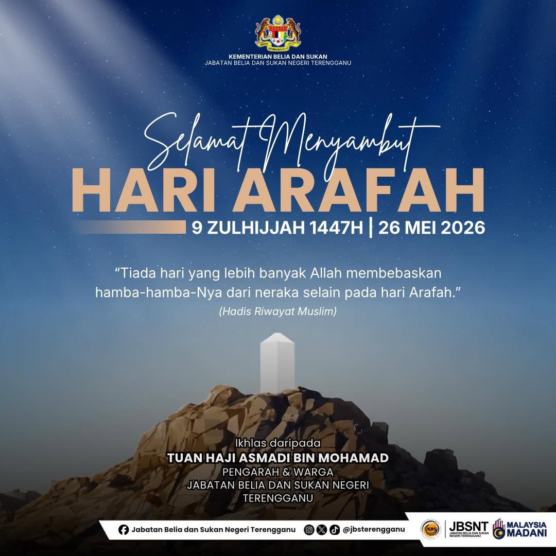 SELAMAT MENYAMBUT HARI ARAFAH 1447H