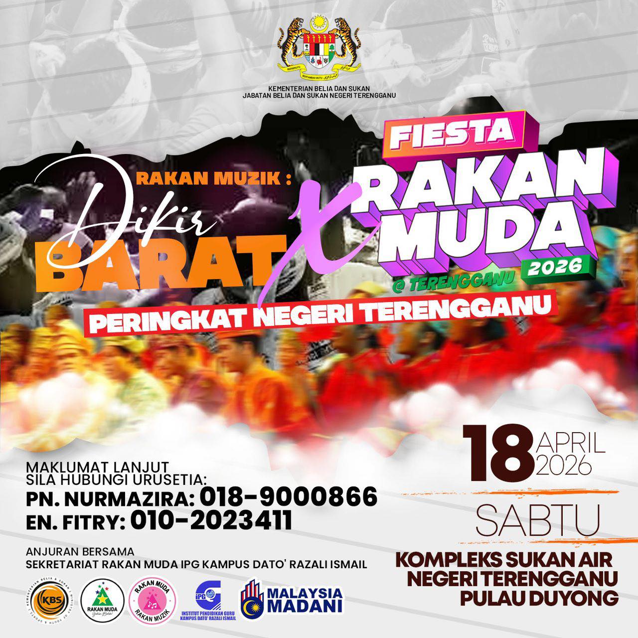 HEBAHAN DIKIR BARAT X FIESTA RAKAN MUDA @ TERENGGANU 2026