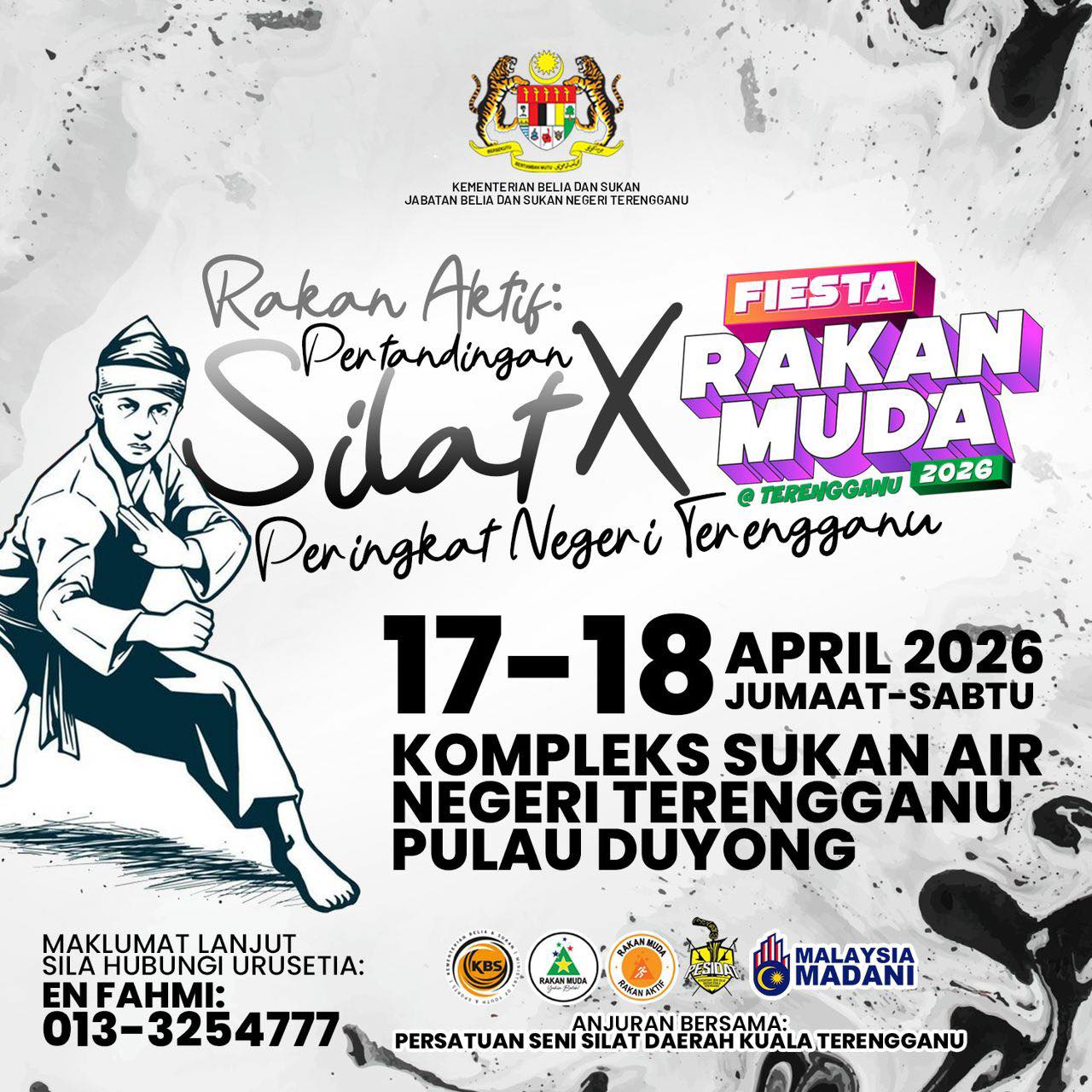 HEBAHAN PERTANDINGAN SILAT X FIESTA RAKAN MUDA @ TERENGGANU 2026