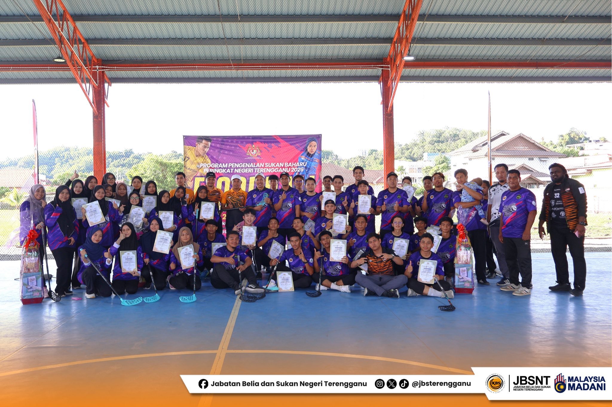 PROGRAM PENGENALAN SUKAN BAHARU FLOORBALL PERINGKAT NEGERI TERENGGANU 2026