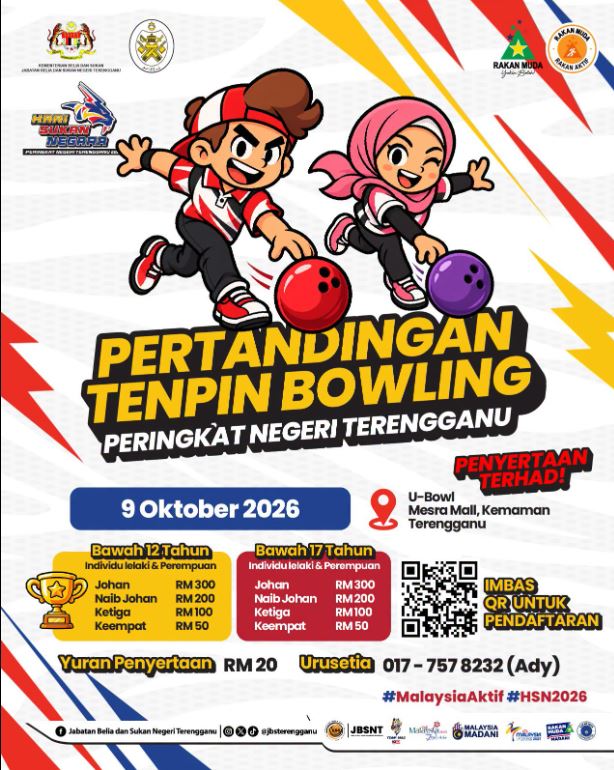AYUH, GEGARKAN U-BOWL! STRIKE SEMANGAT, CIPTA KENANGAN!   