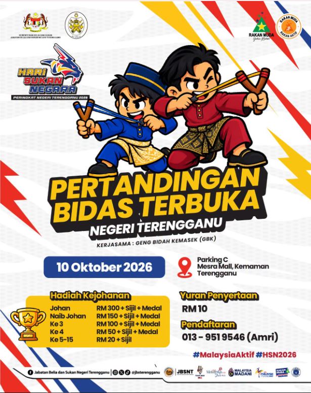 BIDAS, SASAR, LEPASKAN! 