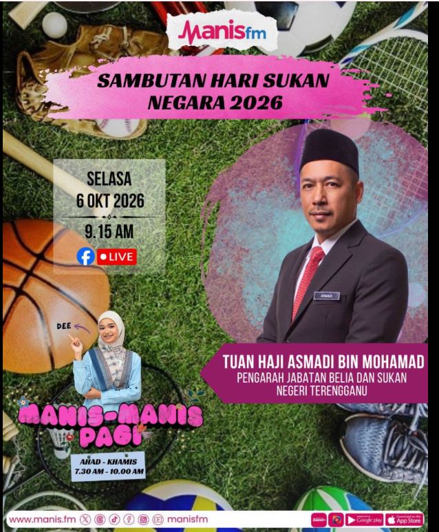 Jangan lepaskan temu bual khas bersama @dndzraa dalam Manis Manis Pagi tau✨