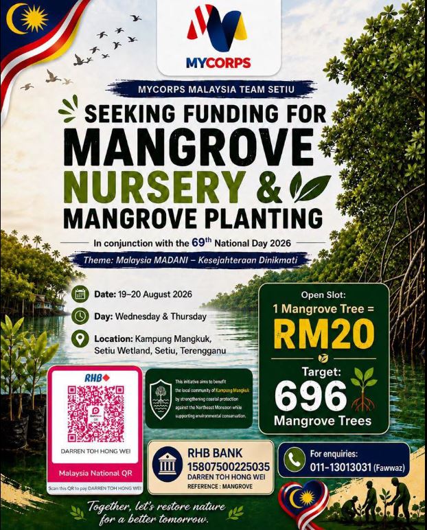 RM20 = 1 POKOK BAKAU