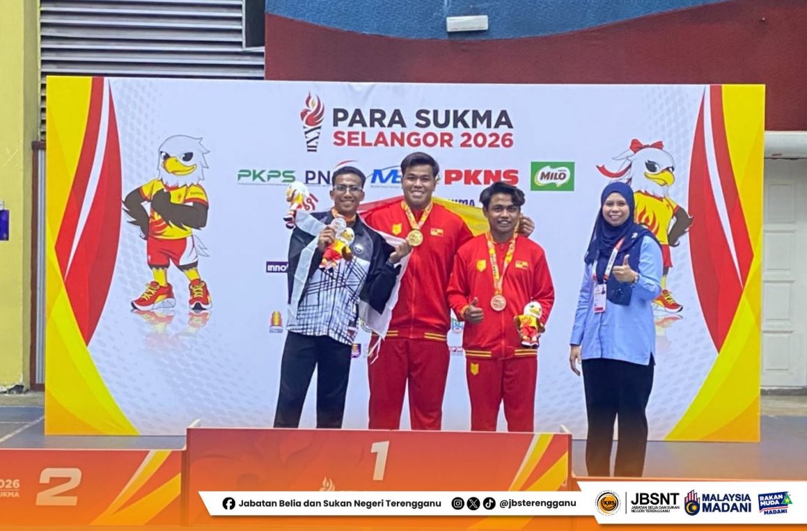KONTINJEN TERENGGANU TERUS MENGGEGAR! 5 PINGAT DIBAWA PULANG