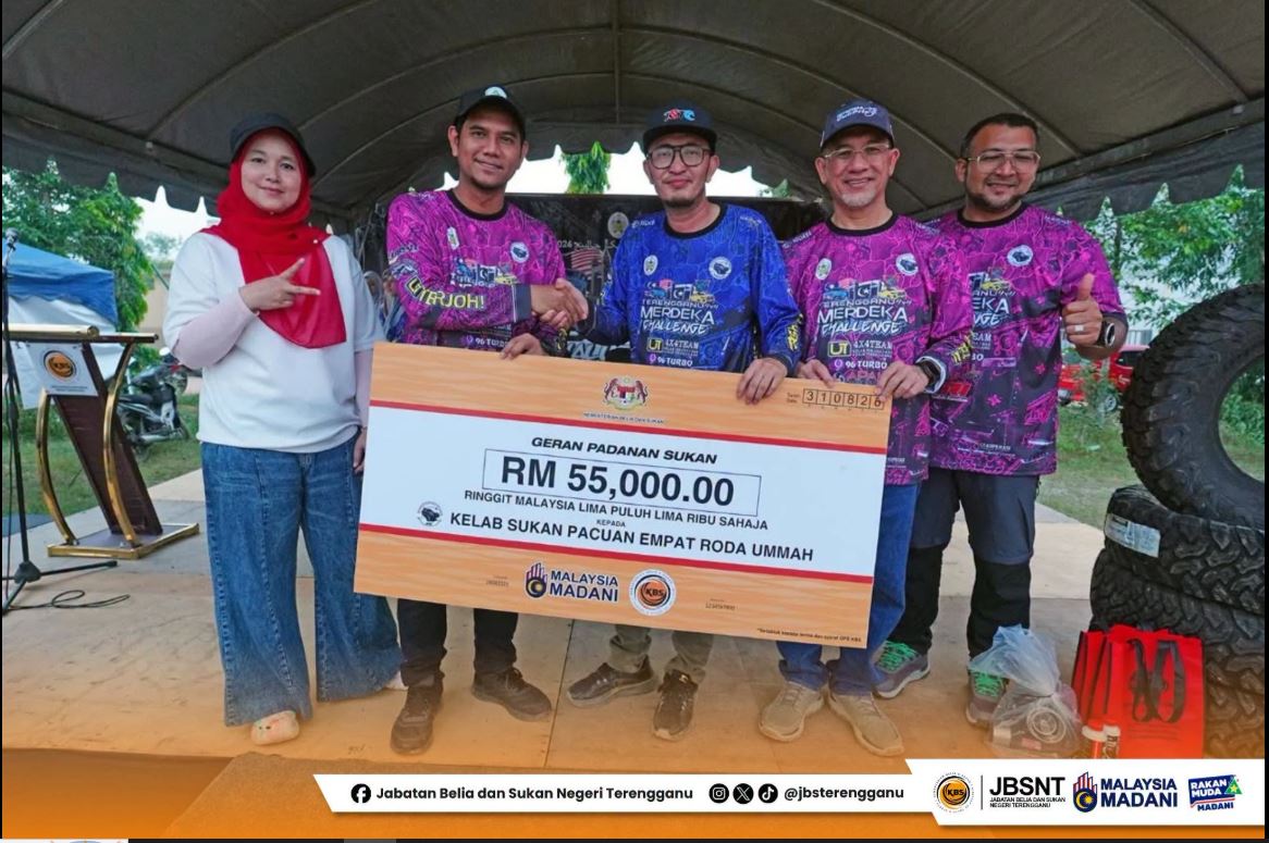 RM55,000 GERAN KBS PACU SUKAN PERMOTORAN TERENGGANU!