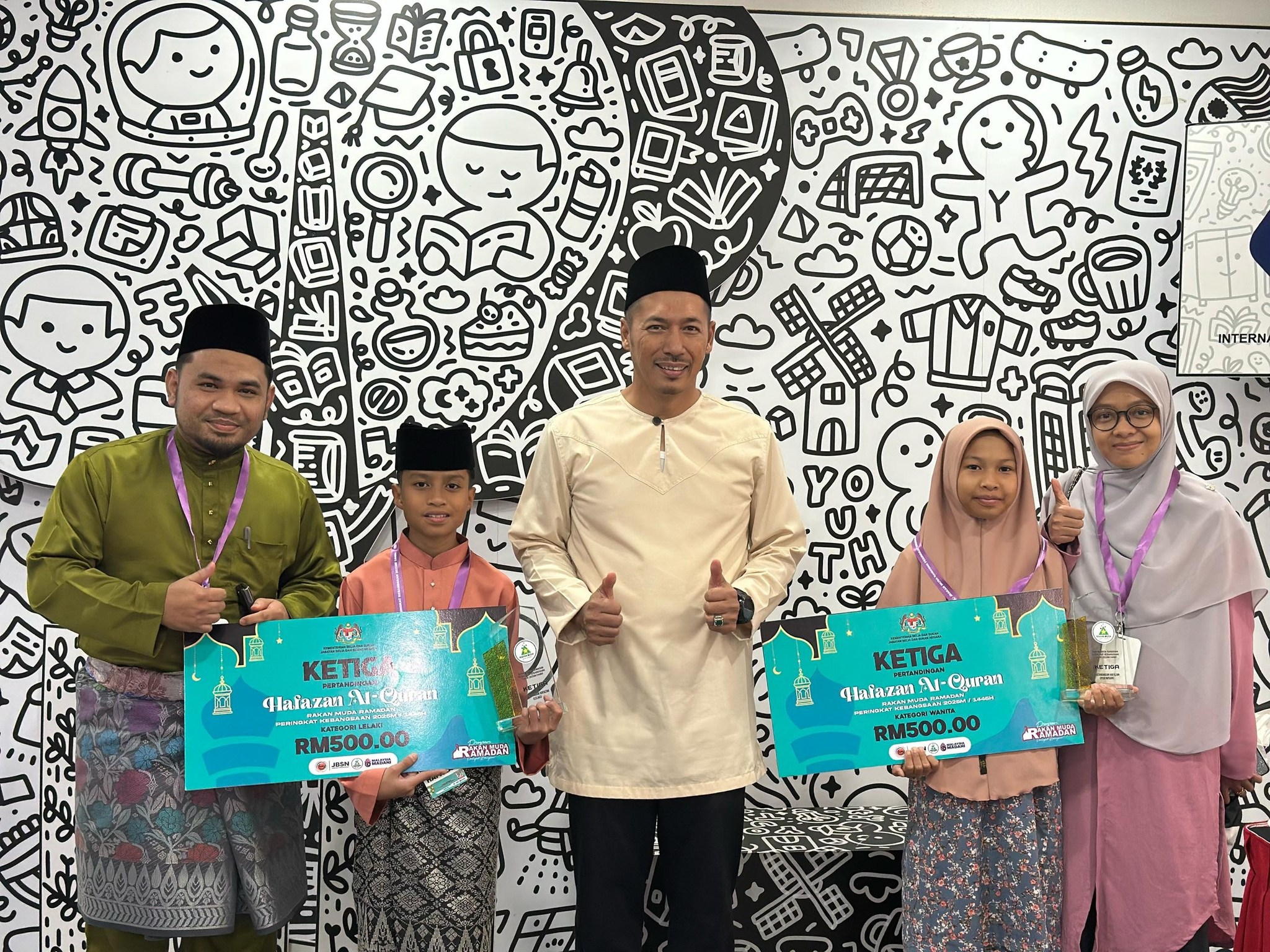 TAHNIAH DAN SYABAS