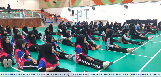 VIDEO RANGKUMAN KEMAHIRAN LATIHAN ASAS SUKAN (KLAS) CHEERLEADING 2025 PERINGKAT NEGERI TERENGGANU