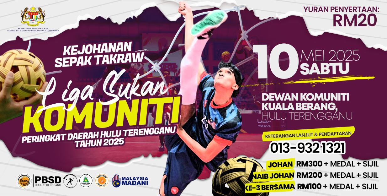 Kejohanan Liga Sukan Komuniti Daerah Hulu Terengganu 2025
