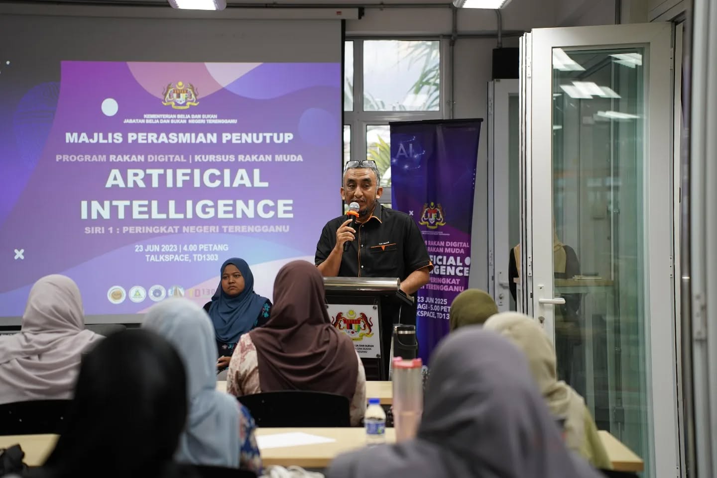 KURSUS RAKAN MUDA ARTIFICIAL INTELLIGENCE (AI) SIRI 1 PERINGKAT NEGERI TERENGGANU 