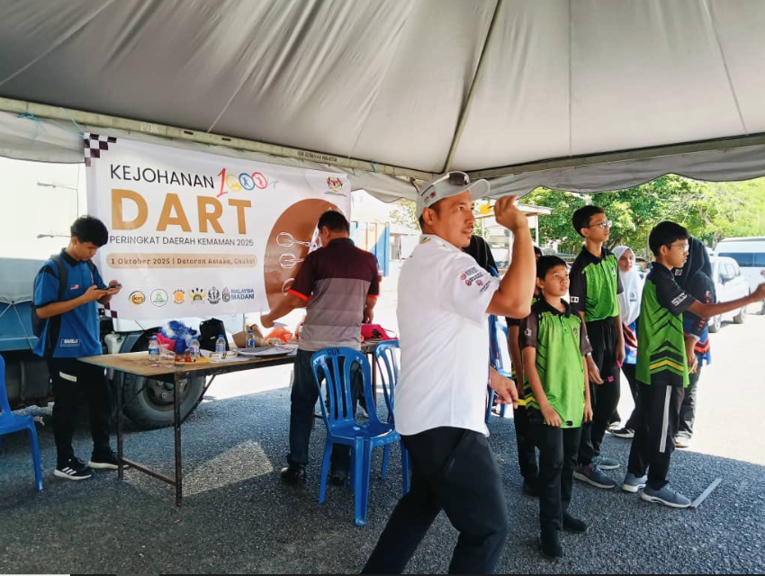 PROGRAM 1000 LIGA KEJOHANAN DART PERINGKAT DAERAH KEMAMAN 2025