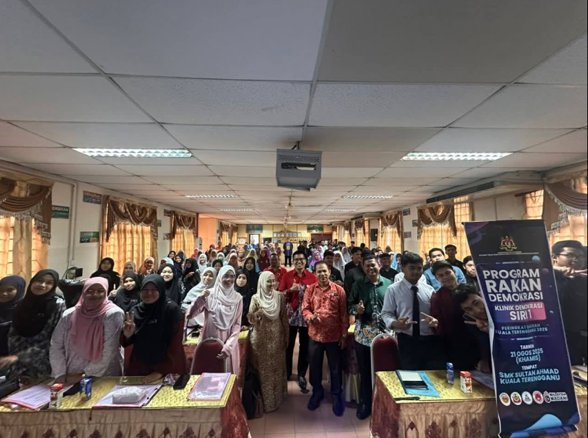 PROGRAM RAKAN DEMOKRASI : KLINIK DEMOKRASI PERINGKAT DAERAH KUALA TERENGGANU SIRI 1/2025