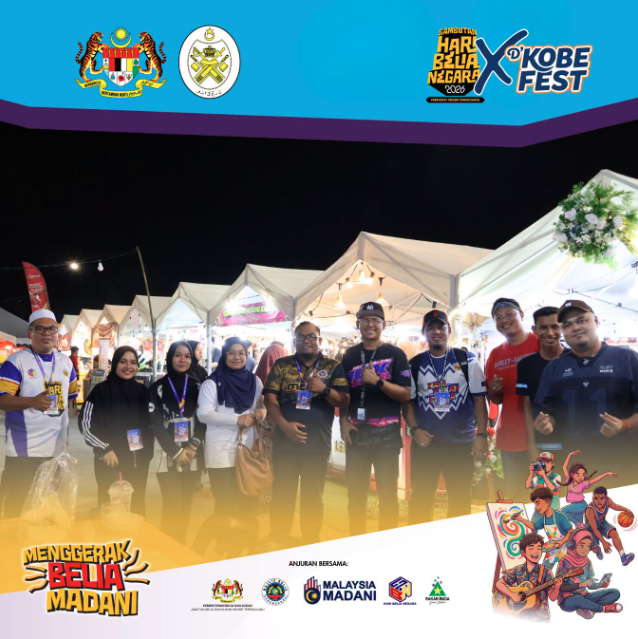 HARI PERTAMA SAMBUTAN HARI BELIA NEGARA 2026 PERINGKAT NEGERI TERENGGANU SELESAI!
