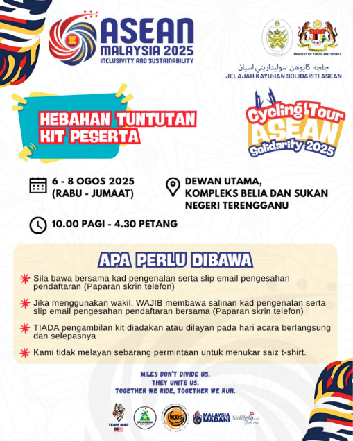 HEBAHAN TUNTUTAN KIT PESERTA